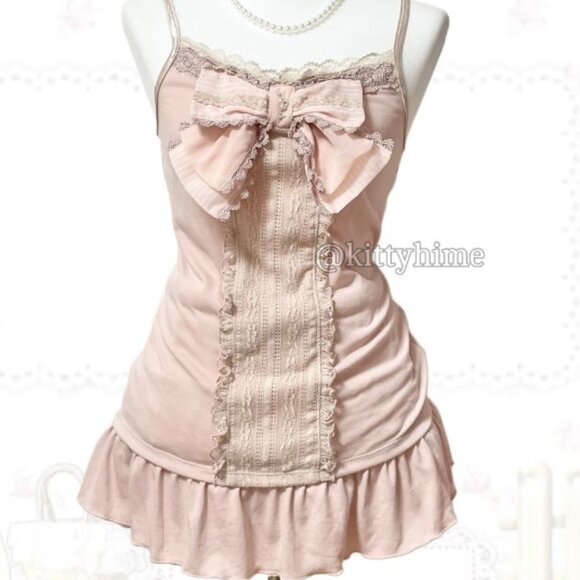 Rare Axes Femme Bow Cami - Picture 1 of 5
